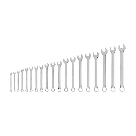 Tekton Combination Wrench Set, 19-Piece (6 - 24 mm) WCB90205